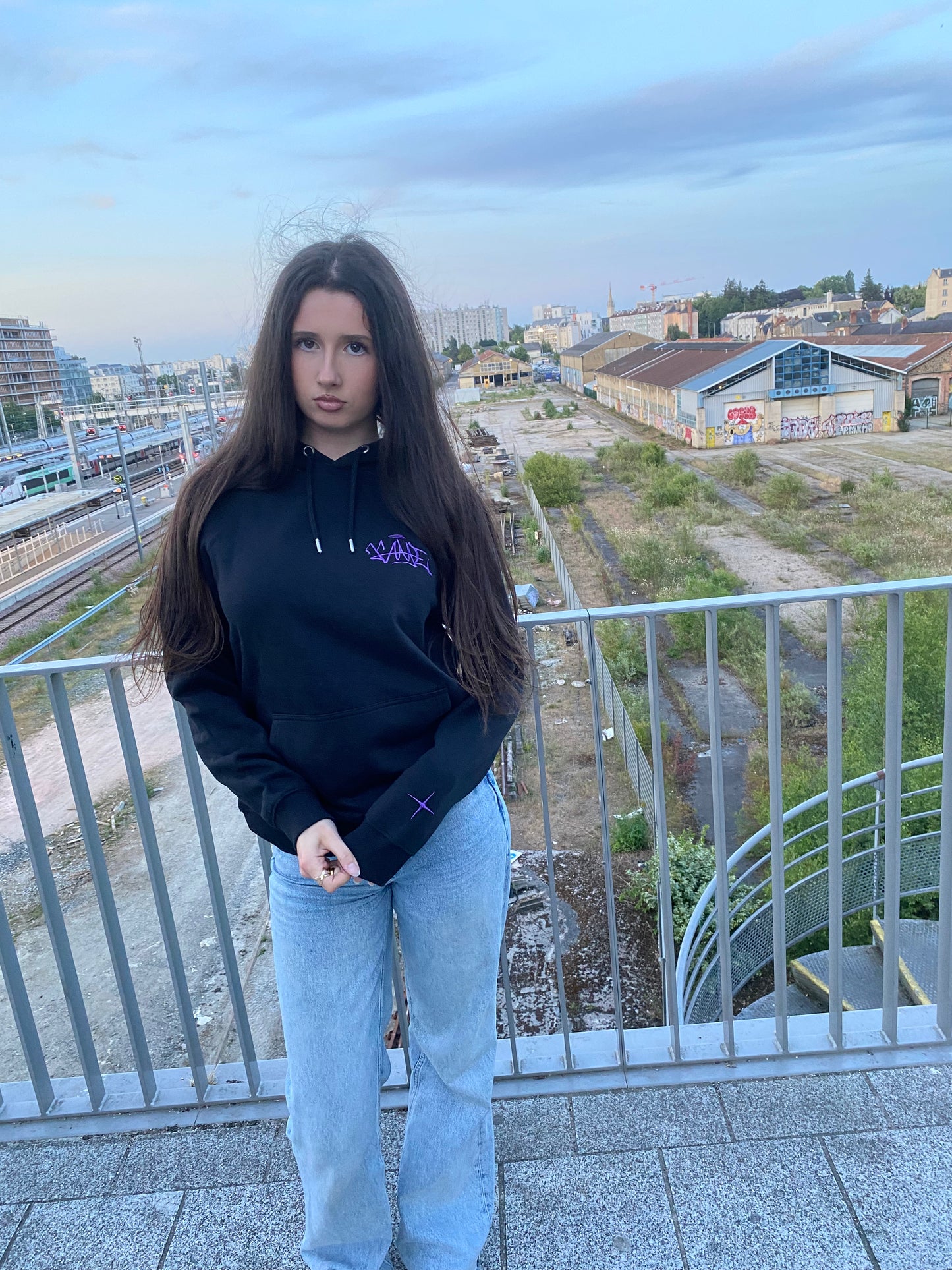 Hoodie Suprem Purple