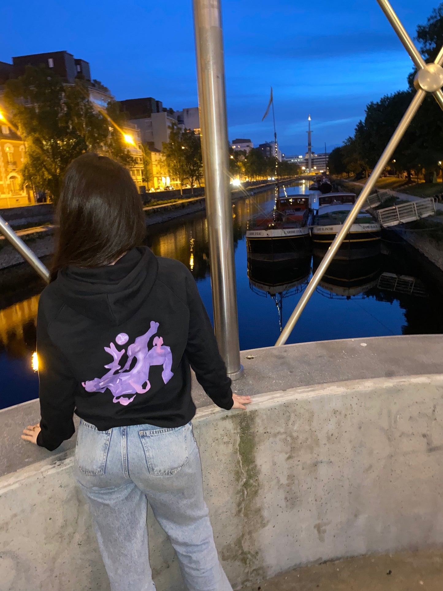 Hoodie Suprem Purple