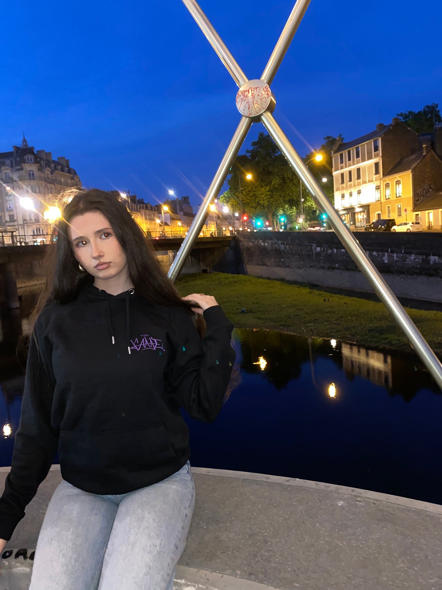 Hoodie Suprem Purple