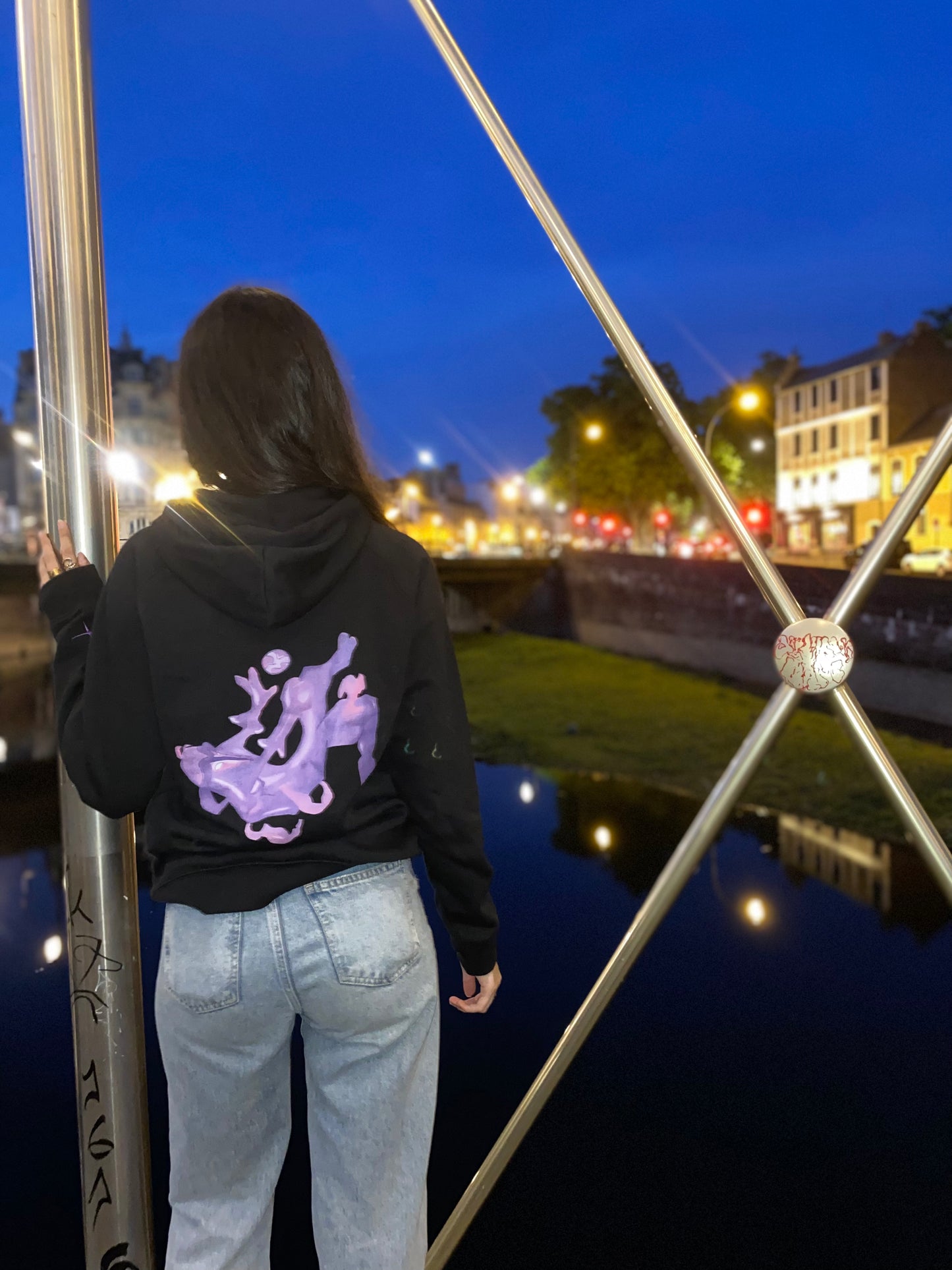 Hoodie Suprem Purple